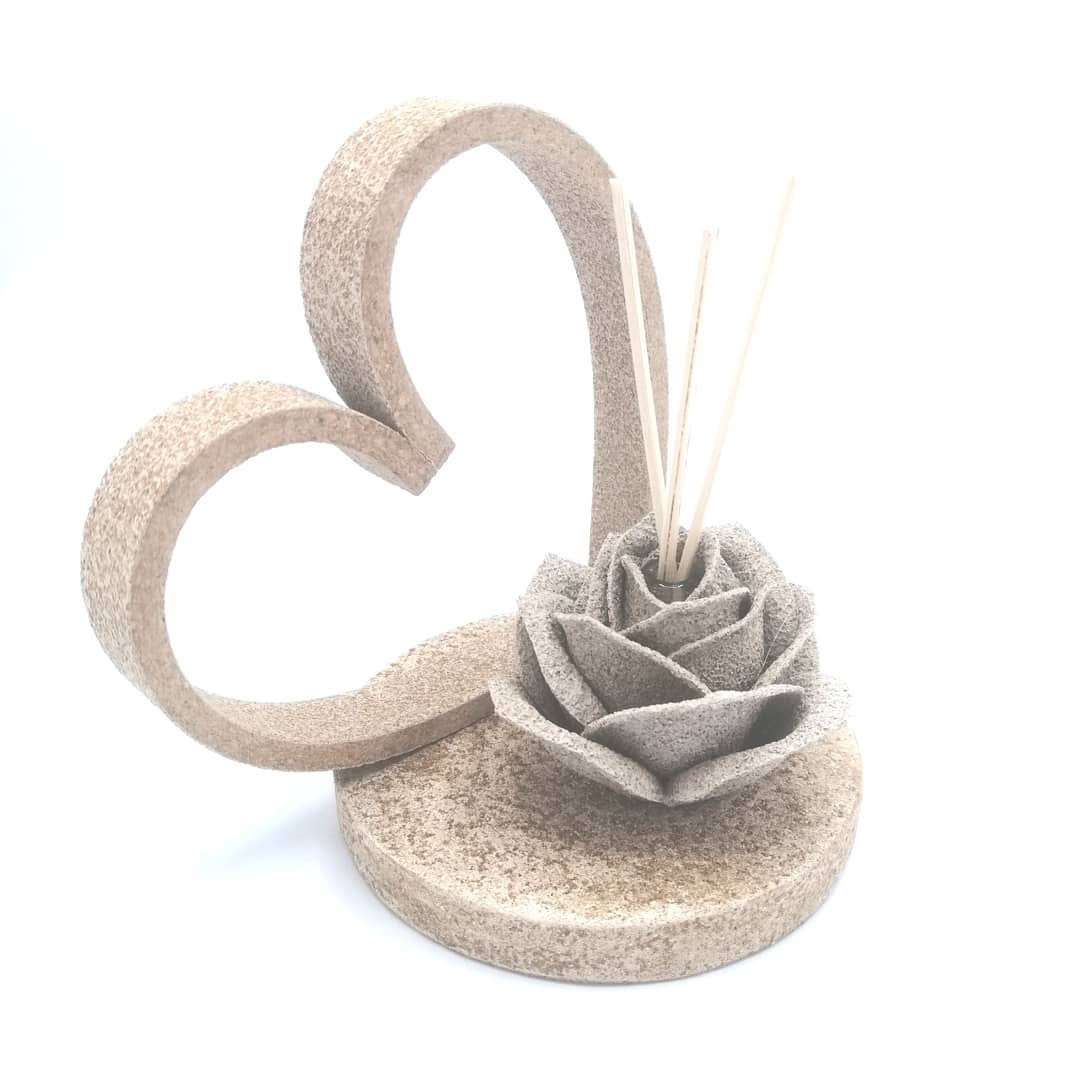 Diffusore cuore rosa Fabris Solutions